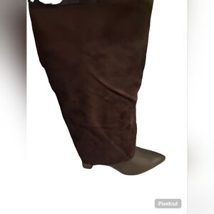 Midnight Velvet overlay Boot